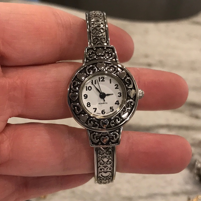 Bangle Watch Silver